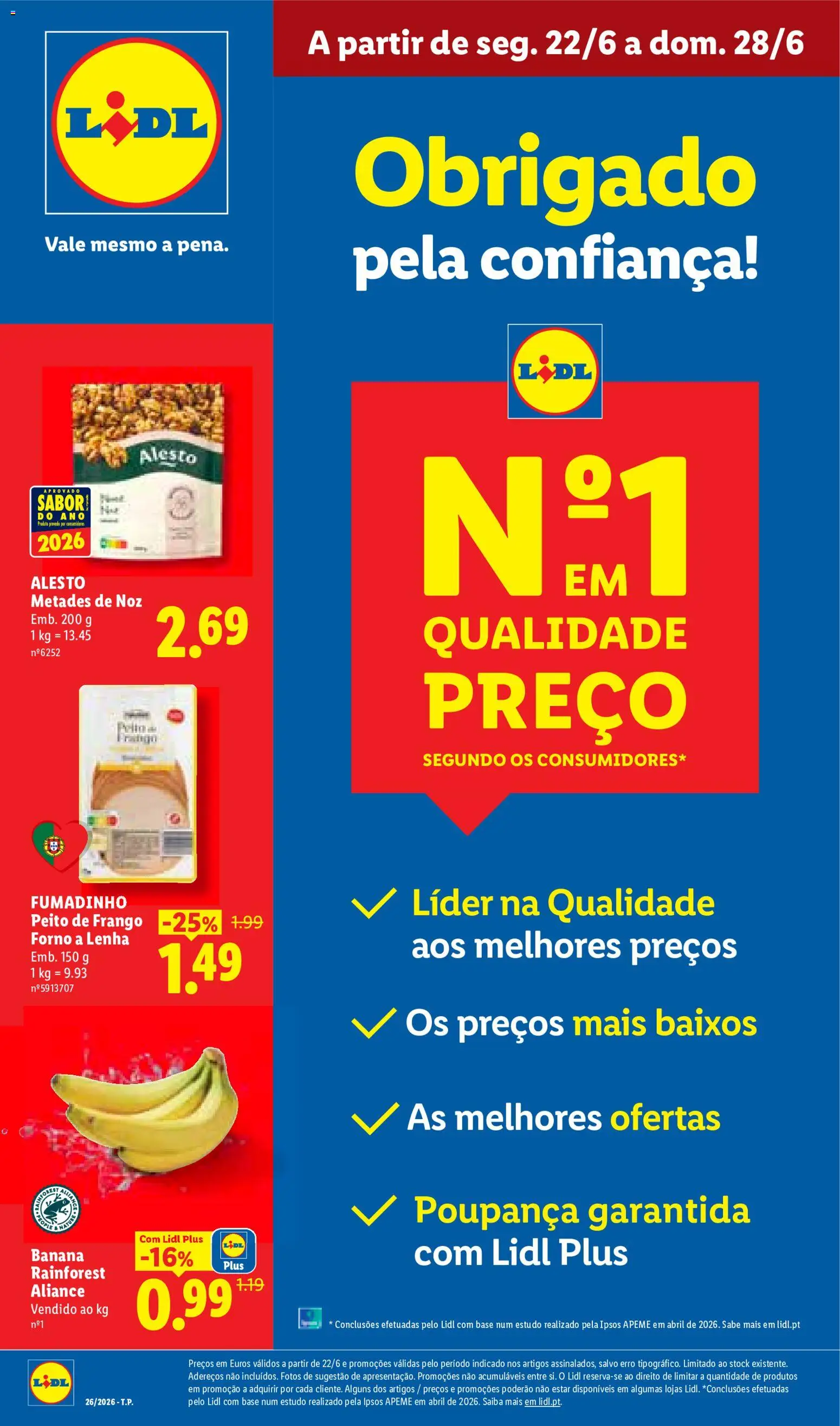 Pré-visualização do folheto da loja Lidl válida a partir de 22/06/2026