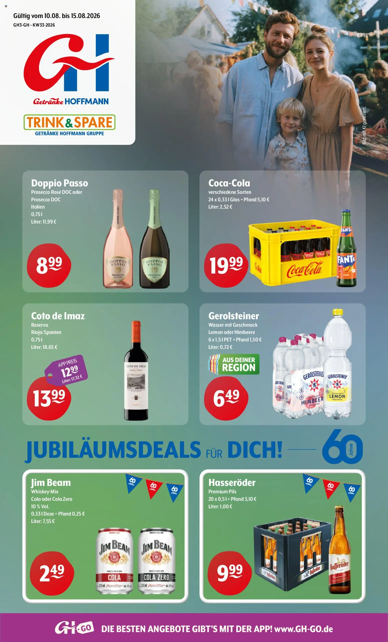 Vorschau von dem Prospekt des Geschäftes Trink und Spare, gültig ab dem 10.08.2026