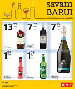 Rimi parduotuvės leidinio Rimi leidinys - Alkoholinių gėrimų galiojančio nuo 2026.04.28 peržiūra