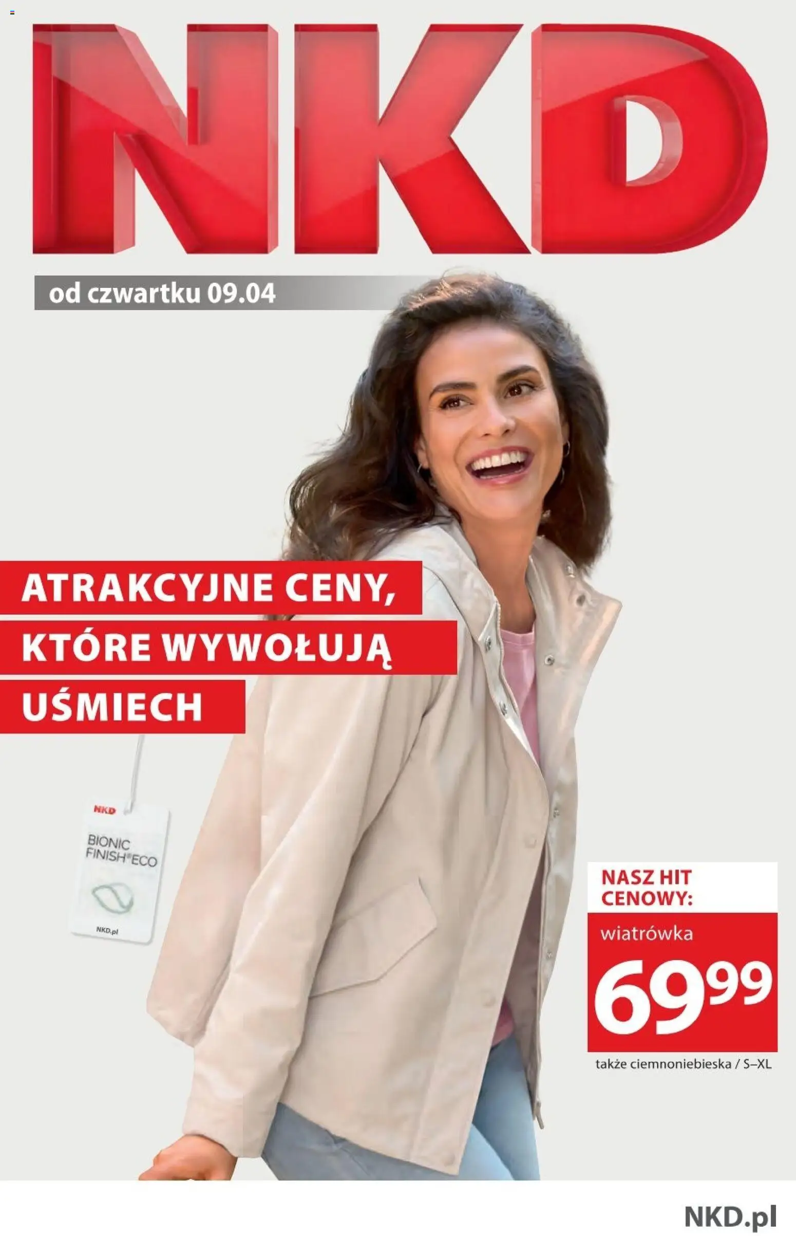 Pogląd gazetki "NKD gazetka" ze sklepu NKD ważnej od 09.04.2026 - Finish