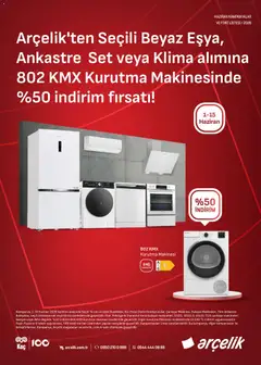Arçelik Arçelik Katalog 01.06.2026 - Broşürünün önizlemesi