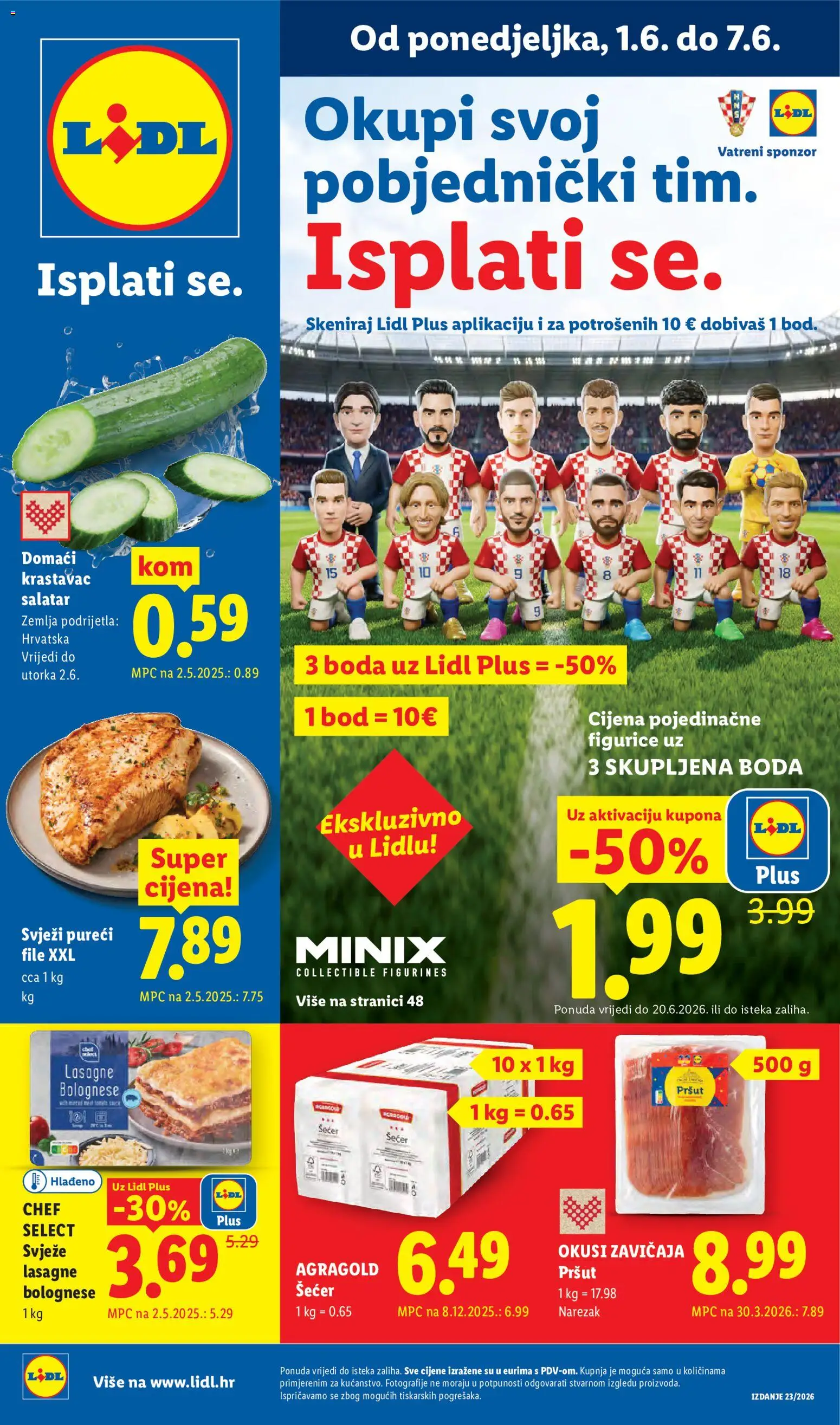 Pregled letka Lidl Katalog trgovine Lidl vrijedi od 01.06.2026