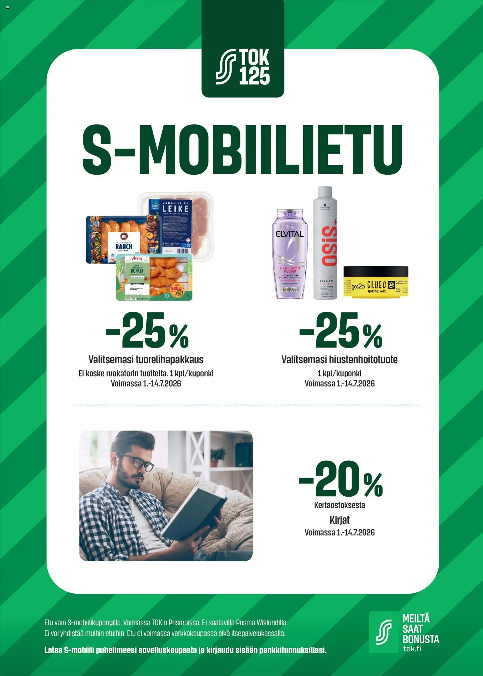 Kaupan Prisma Prisma tarjoukset - S-mobiilietu esikatselu, voimassa 01/07/2026