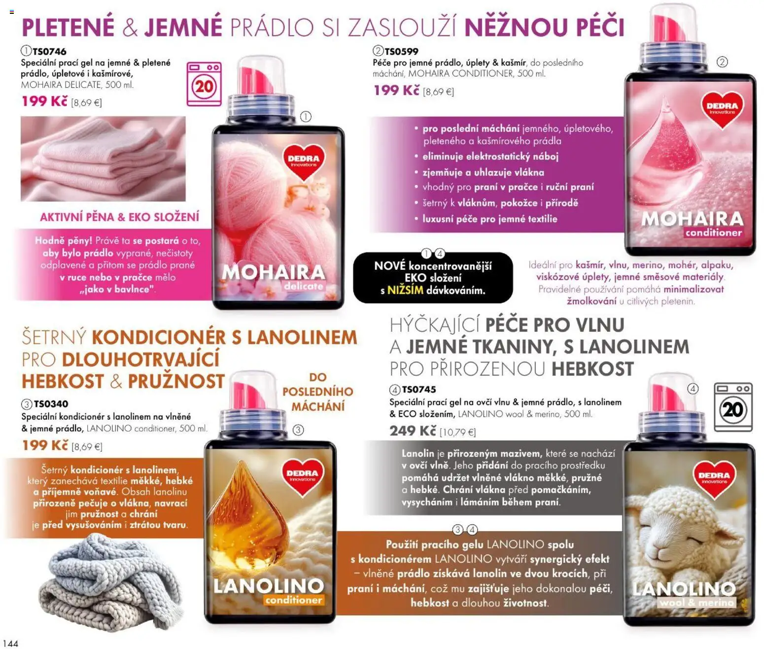 Náhľad Dedra letáku platného od 23.10.2026 - Pena, Kondicionér, Prací gél