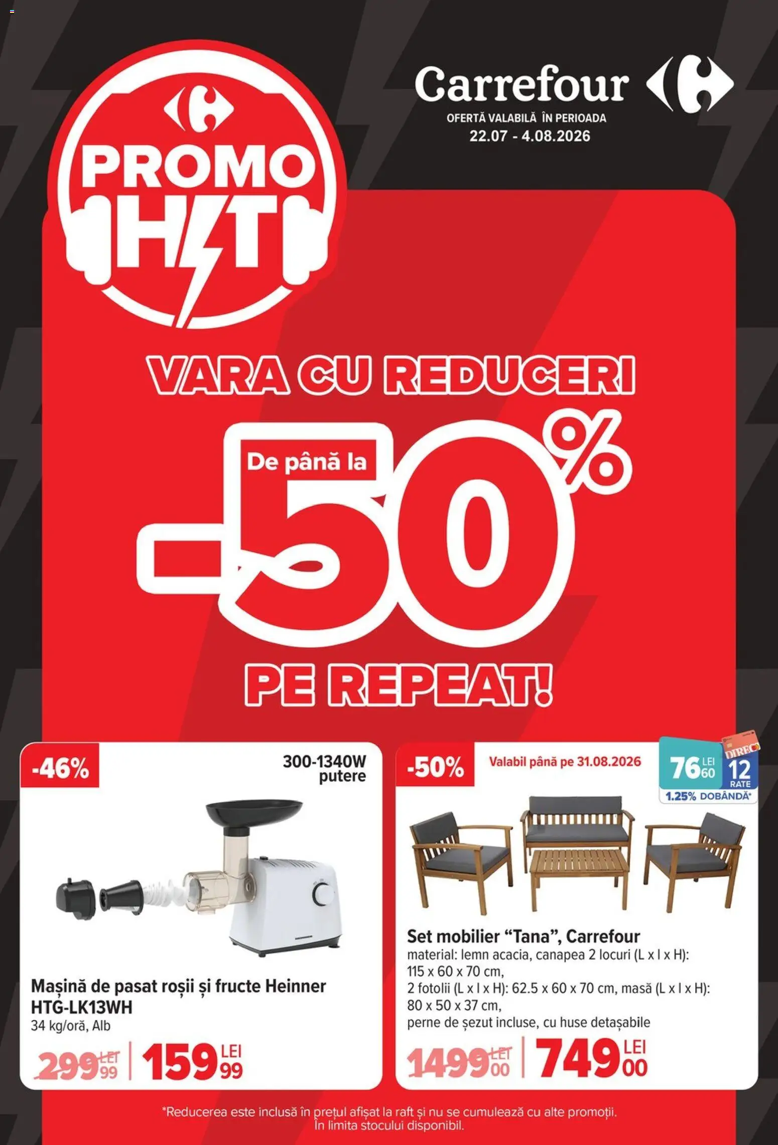 Previzualizarea de cataloage: Carrefour Carrefour Catalog Nonfood valabil de la 22.07.2026