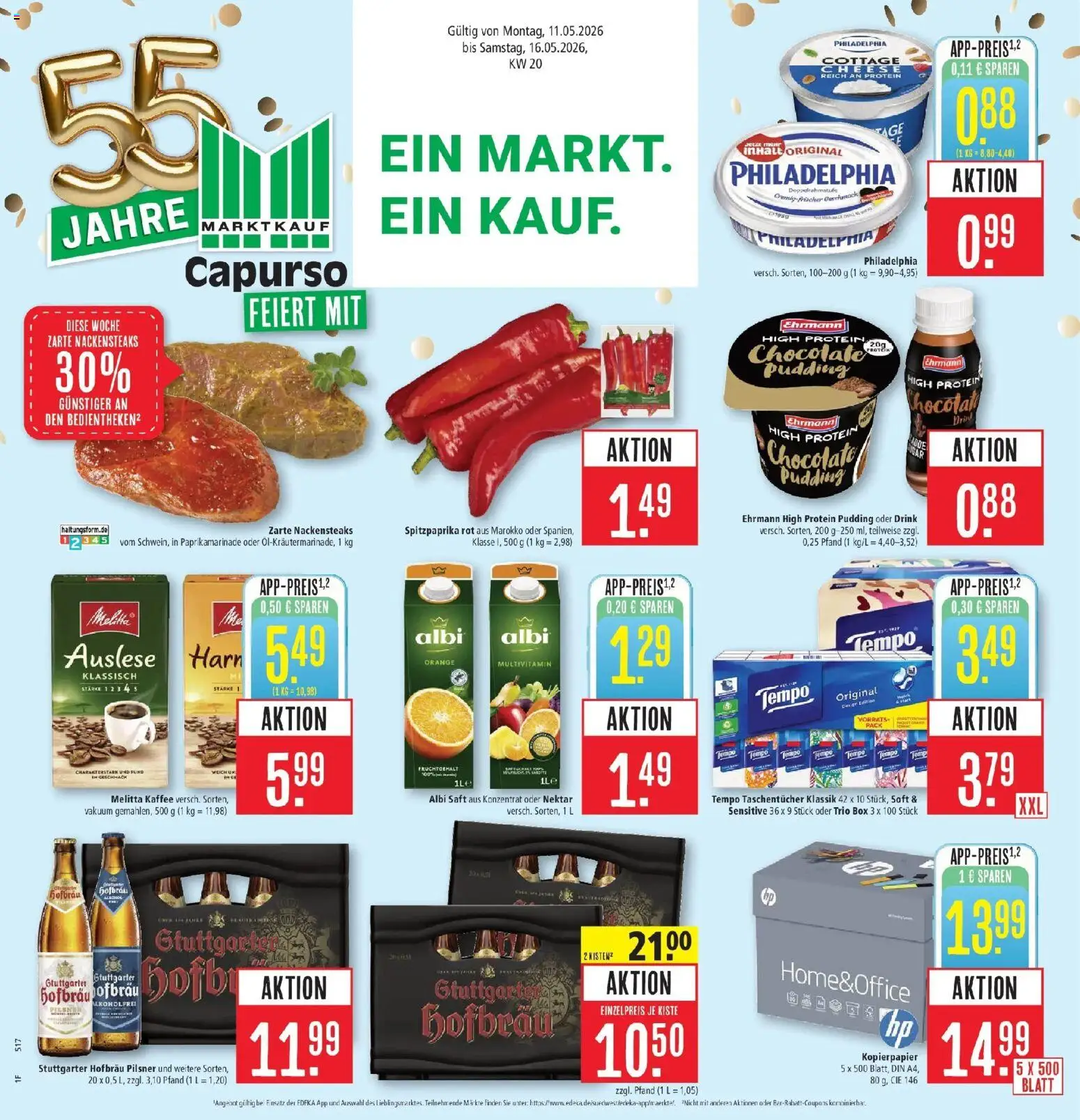 Vorschau von dem Prospekt des Geschäftes Marktkauf, gültig ab dem 10.05.2026