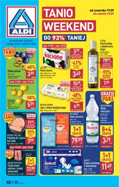 Náhled nabídky: Aldi Polsko Aldi Polsko leták - Oferta weekendowa platný od 17.09.2026