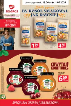 Pogląd gazetki "Selgros cash&carry gazetka - Specjalna oferta jubileuszowa" ze sklepu Selgros cash&carry ważnej od 18.06.2026