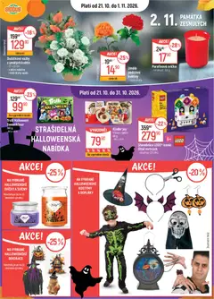 Náhled nabídky: Globus Globus leták - Strašidelná hallowenská nabídka platný od 21.10.2026