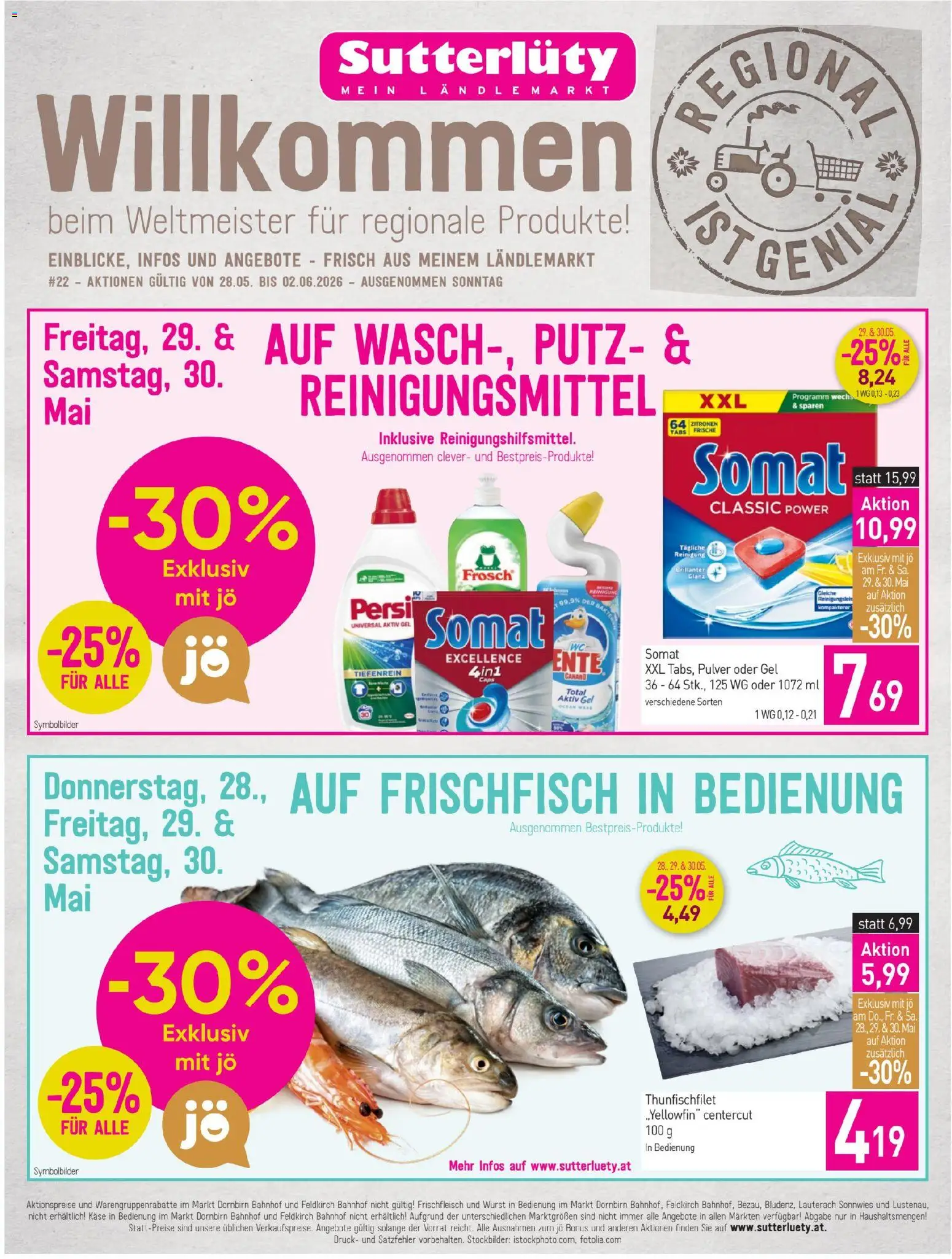Vorschau der Angebote: Sutterlüty Sutterlüty Flugblatt gültig ab 28.05.2026