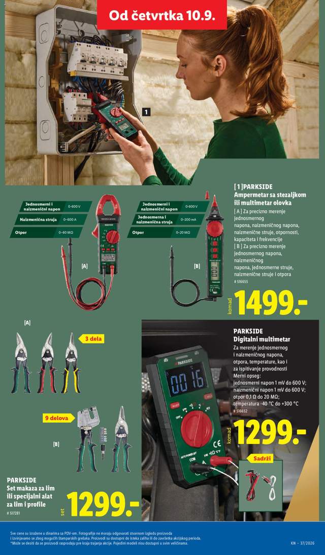 Novi Lidl katalog od 10.09.