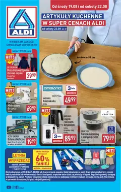 Pogląd gazetki "Aldi gazetka - Artykuły kuchenne" ze sklepu Aldi ważnej od 18.08.2026