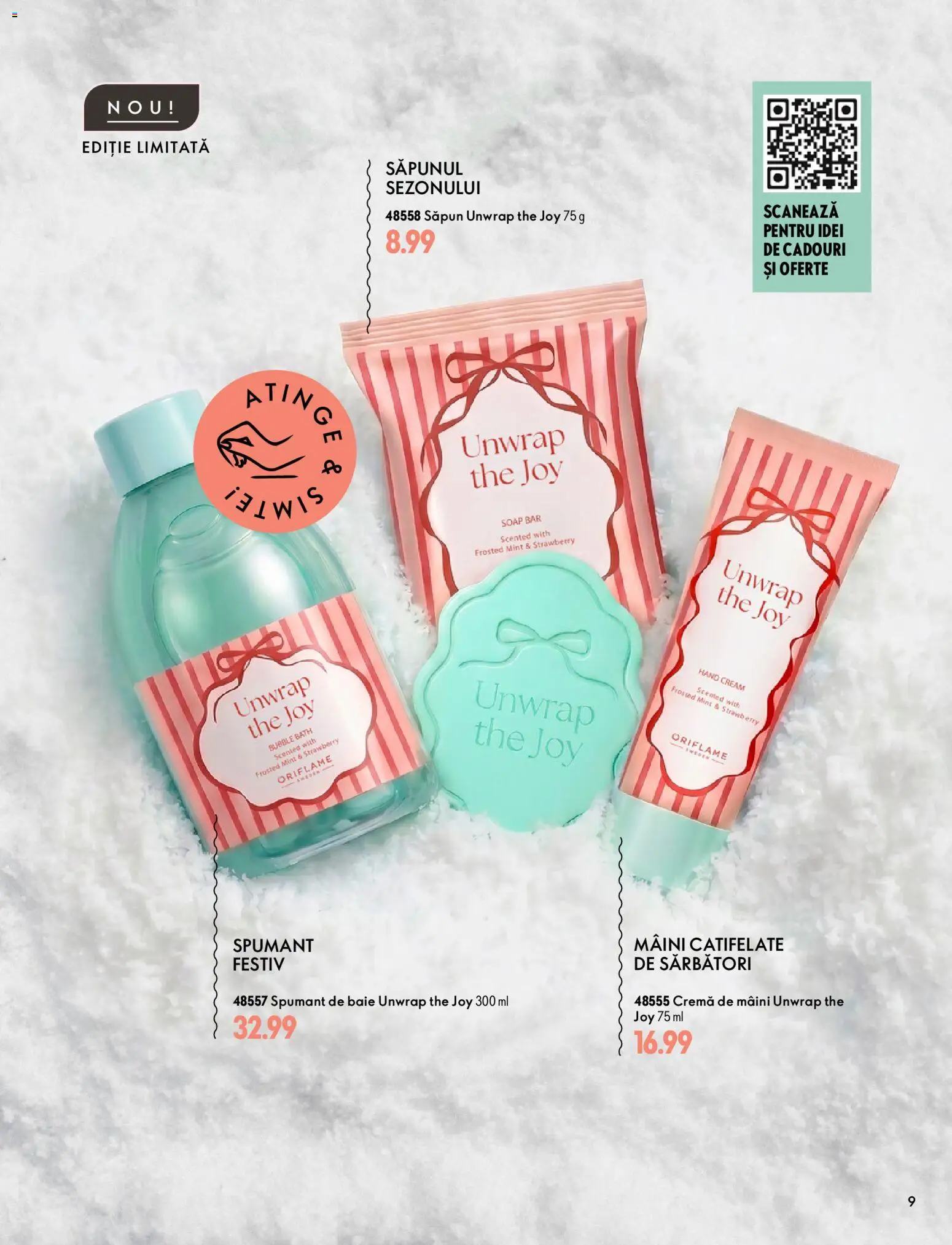 Previzualizarea de cataloage: Oriflame Oriflame Catalog 15 2026 valabil de la 11.11.2026 - Cremă, Săpun, Spumant de baie, Cremă de mâini