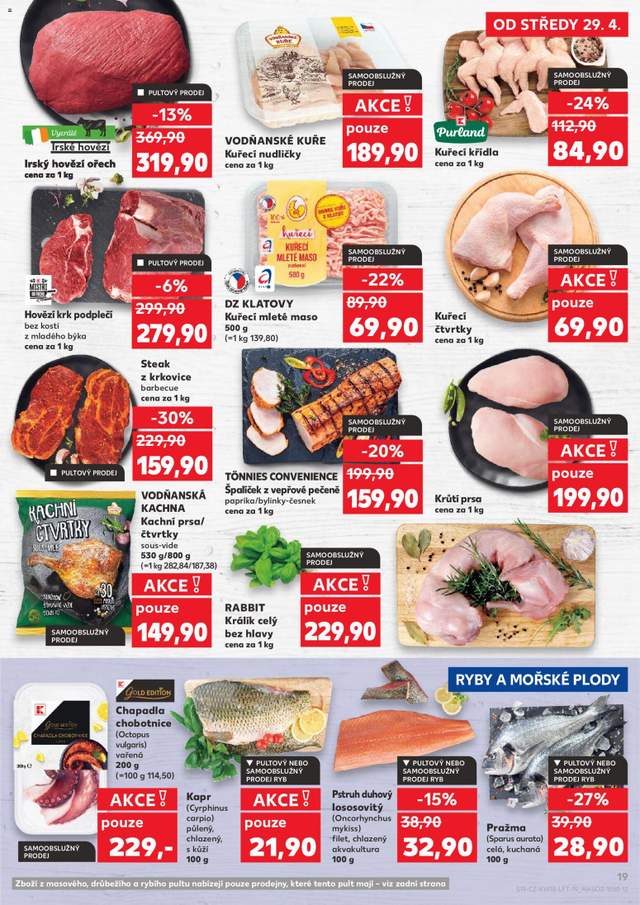 Nový Kaufland leták od 29.04.