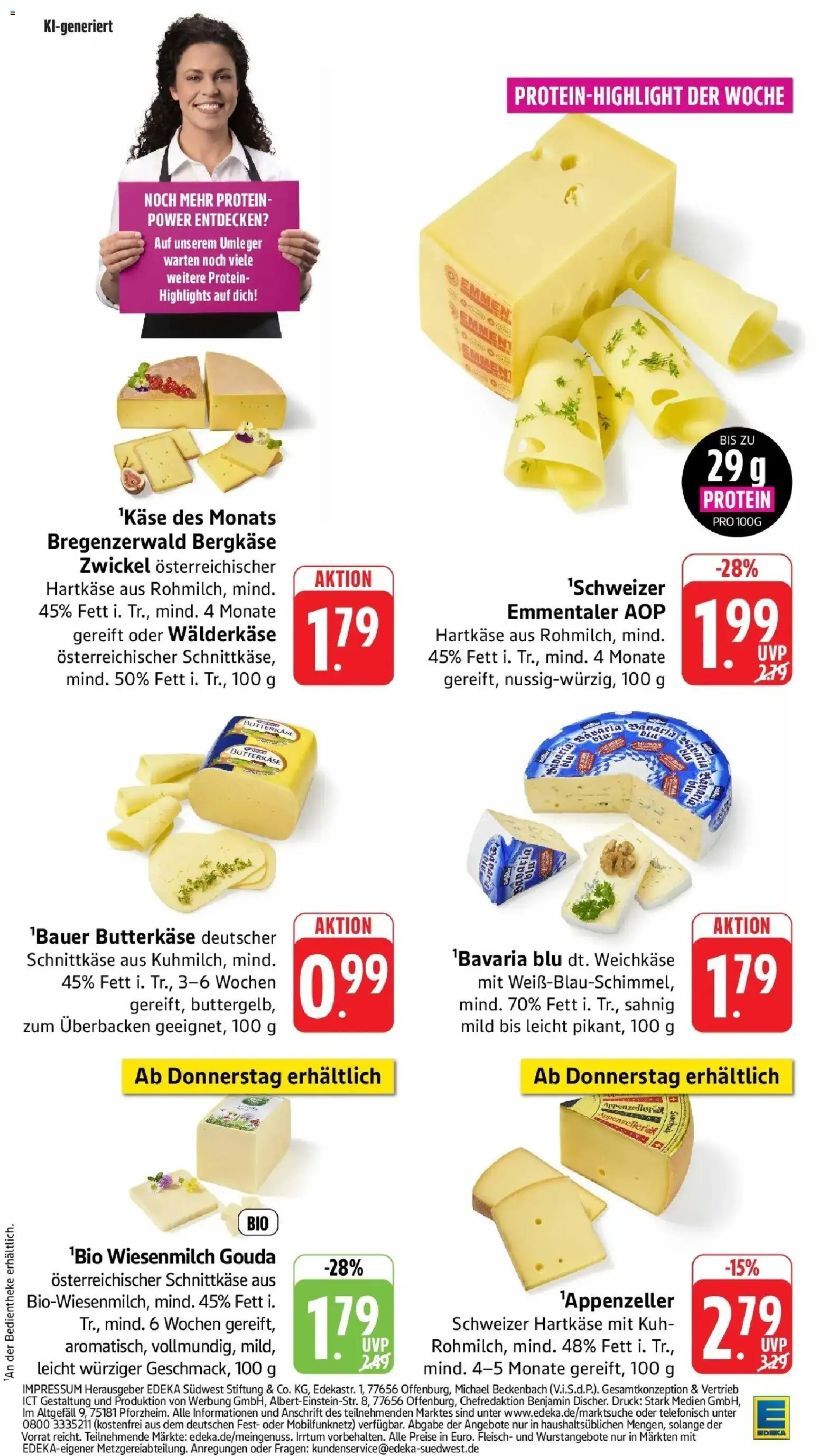Vorschau von dem Prospekt des Geschäftes Edeka, gültig ab dem 19.10.2026