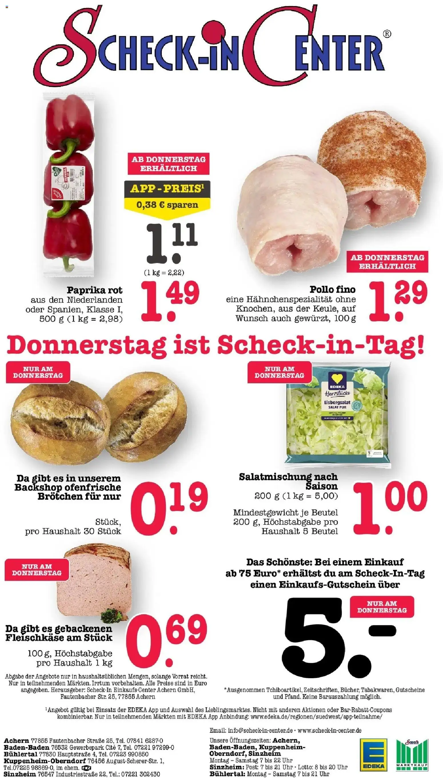 Vorschau von dem Prospekt des Geschäftes E center, gültig ab dem 26.10.2026
