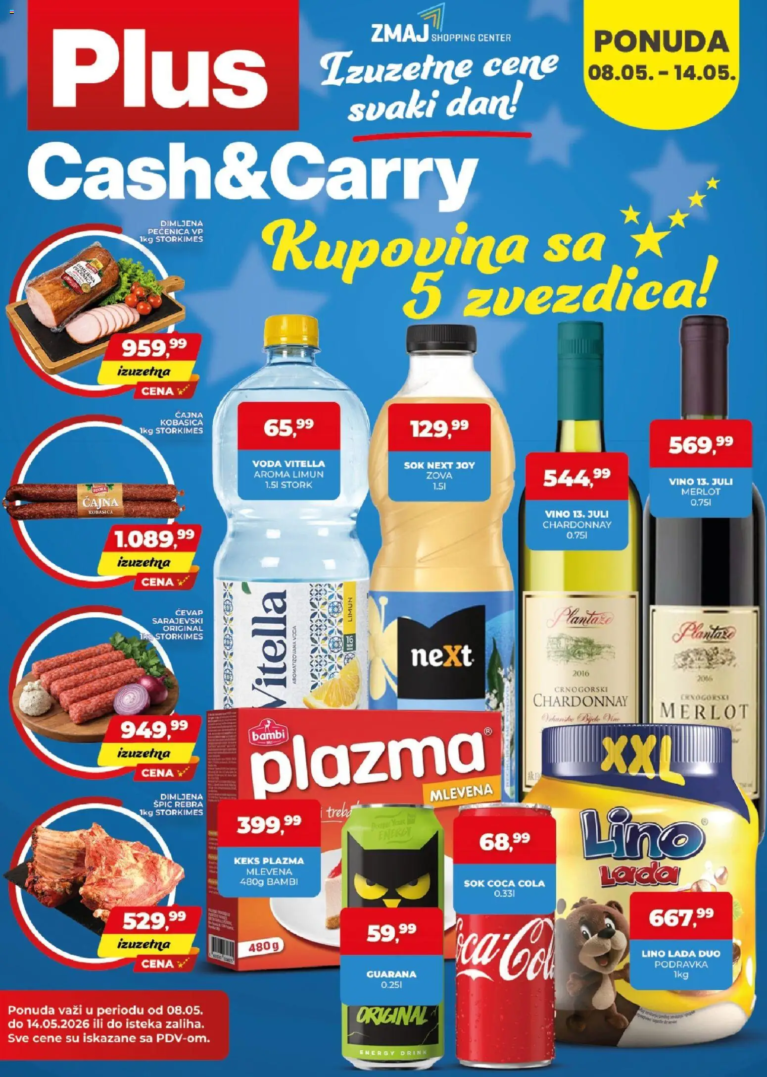 Pregled Plus Cash & Carry kataloga - važi od 08.05.2026
