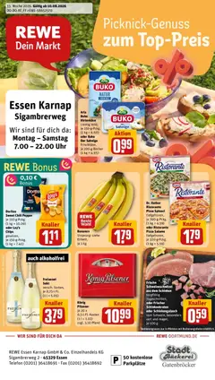 Vorschau von dem Prospekt des Geschäftes Rewe, gültig ab dem 10.08.2026