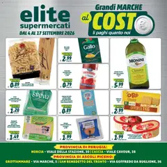 Anteprima dell'opuscolo Elite Supermercati volantino Grottammare dal negozio Elite Supermercati valido da 04/09/2026
