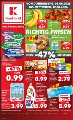 Vorschau von dem Prospekt des Geschäftes Kaufland, gültig ab dem 06.08.2026
