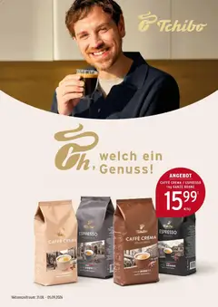 Vorschau von dem Prospekt des Geschäftes Tchibo, gültig ab dem 31.08.2026
