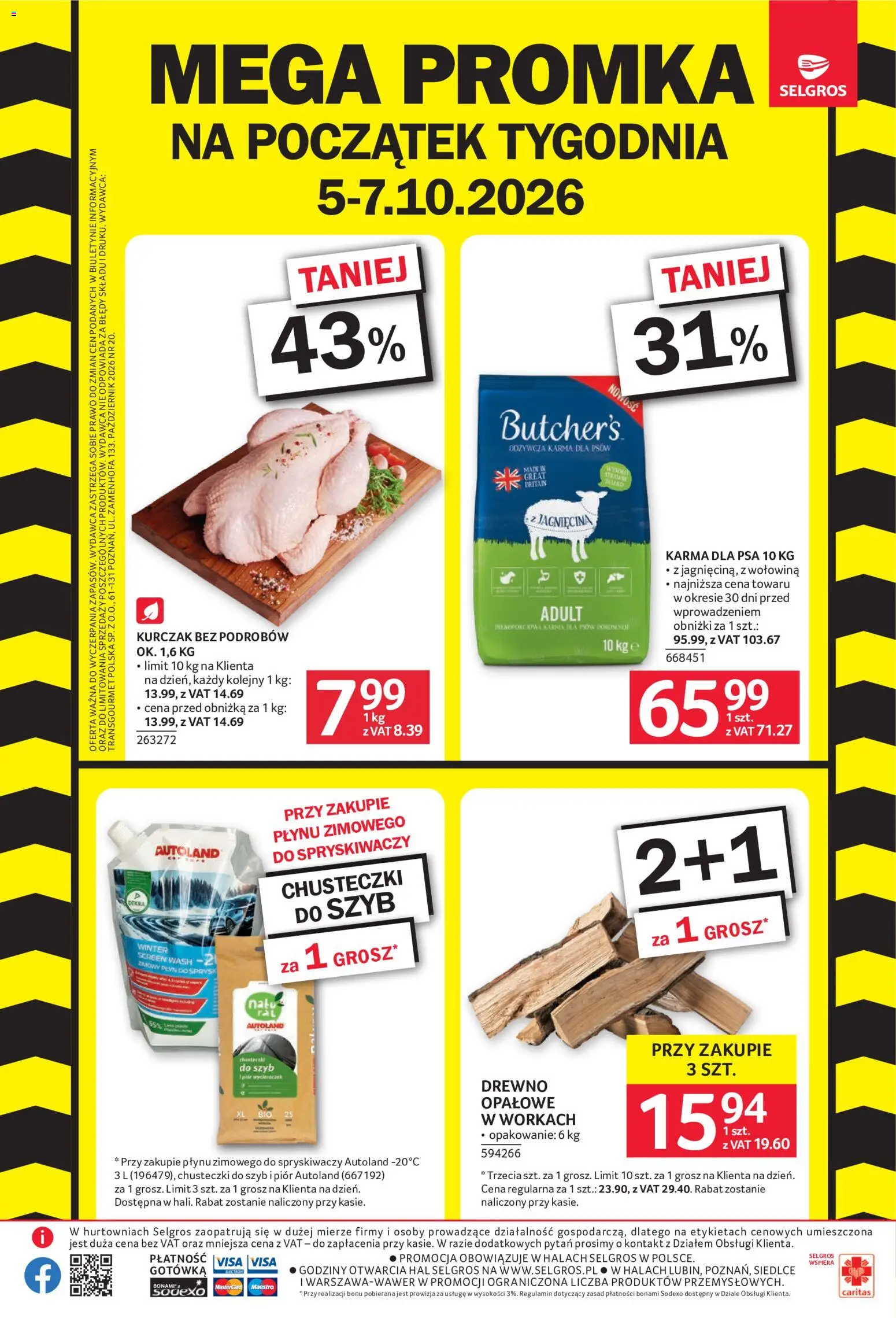 Pogląd gazetki "Selgros cash&carry gazetka - Mega Promka" ze sklepu Selgros cash&carry ważnej od 24.09.2026