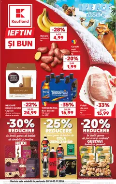 Previzualizarea de cataloage: Kaufland Kaufland Catalog valabil de la 28.10.2026