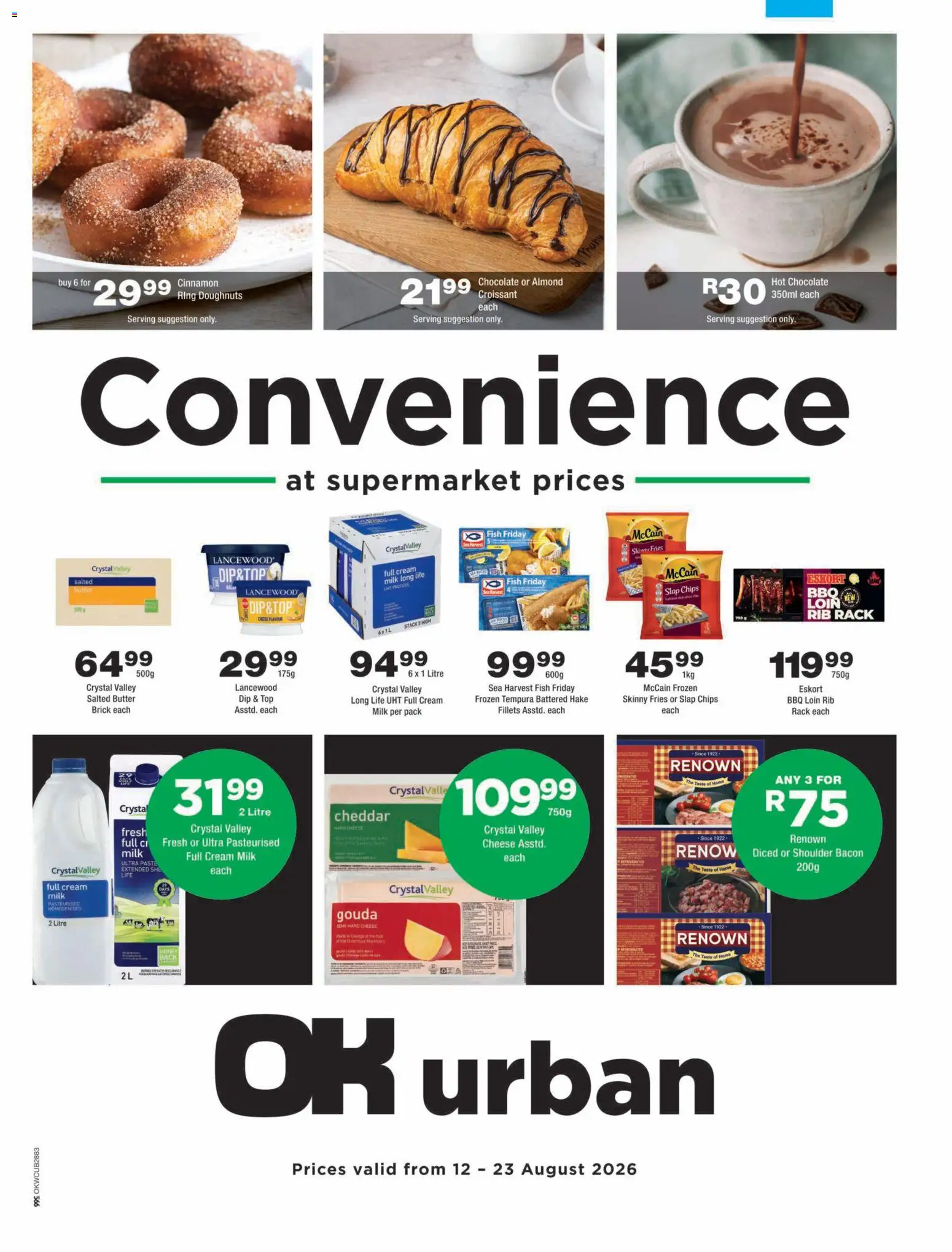 Preview of OK Foods flyer valid from 12/08/2026