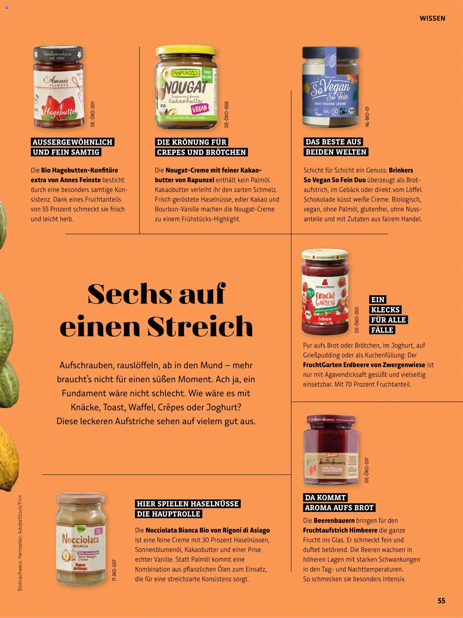 Vorschau von dem Prospekt des Geschäftes Denns BioMarkt, gültig ab dem 17.07.2026 - Butter, Schokolade, Joghurt, Himbeere, Brot, Kakaobutter, Creme