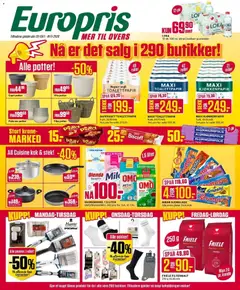 Forhåndsvis Europris kundeavis fra butikk Europris gyldig fra 13/07/2026