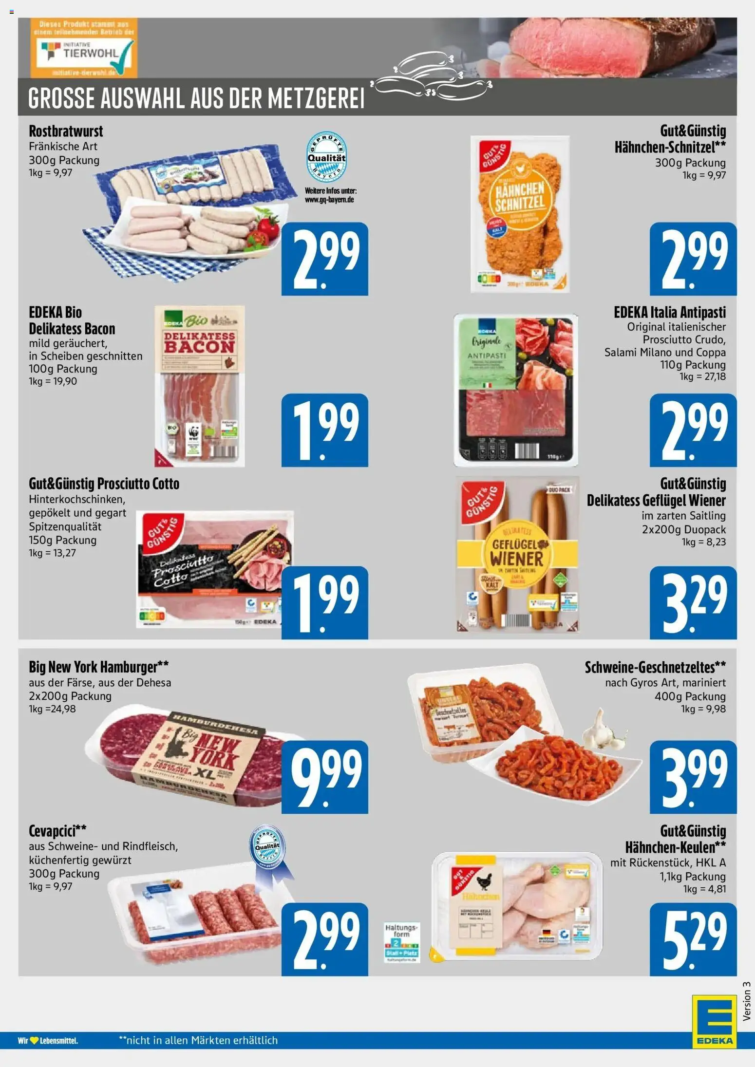 Vorschau von dem Prospekt des Geschäftes Edeka, gültig ab dem 26.10.2026