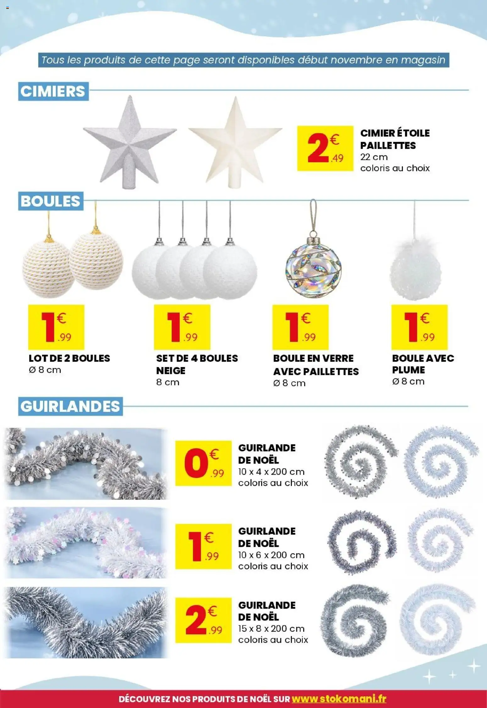 Prévisualisation de Stokomani catalogue du magasin Stokomani formulaire valide 28/10/2026
