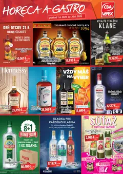 Náhľad CBA Verex letáku platného od 01.06.2026
