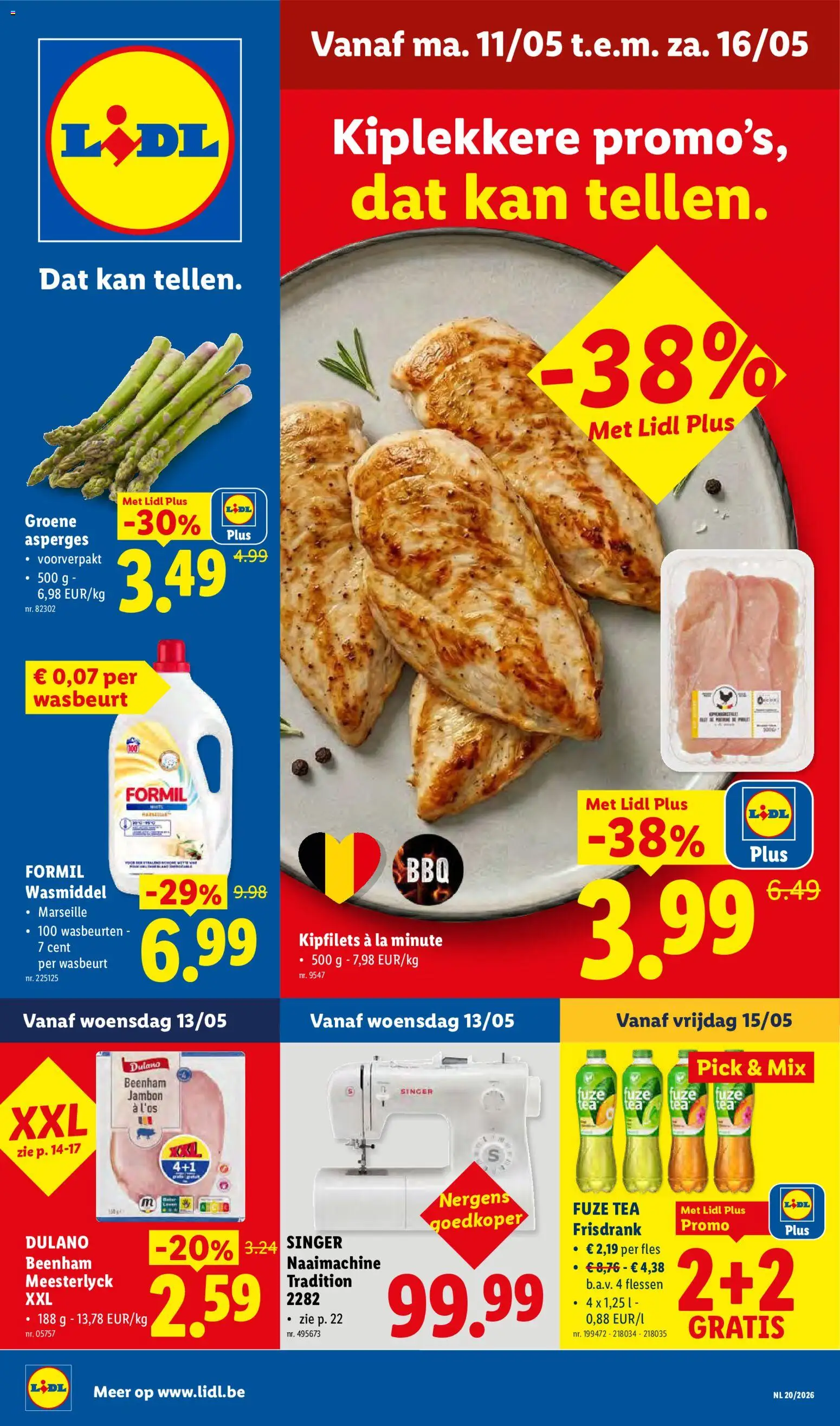 Voorbeeld van Lidl Folder week 20 van winkel Lidl geldig vanaf 11/05/2026