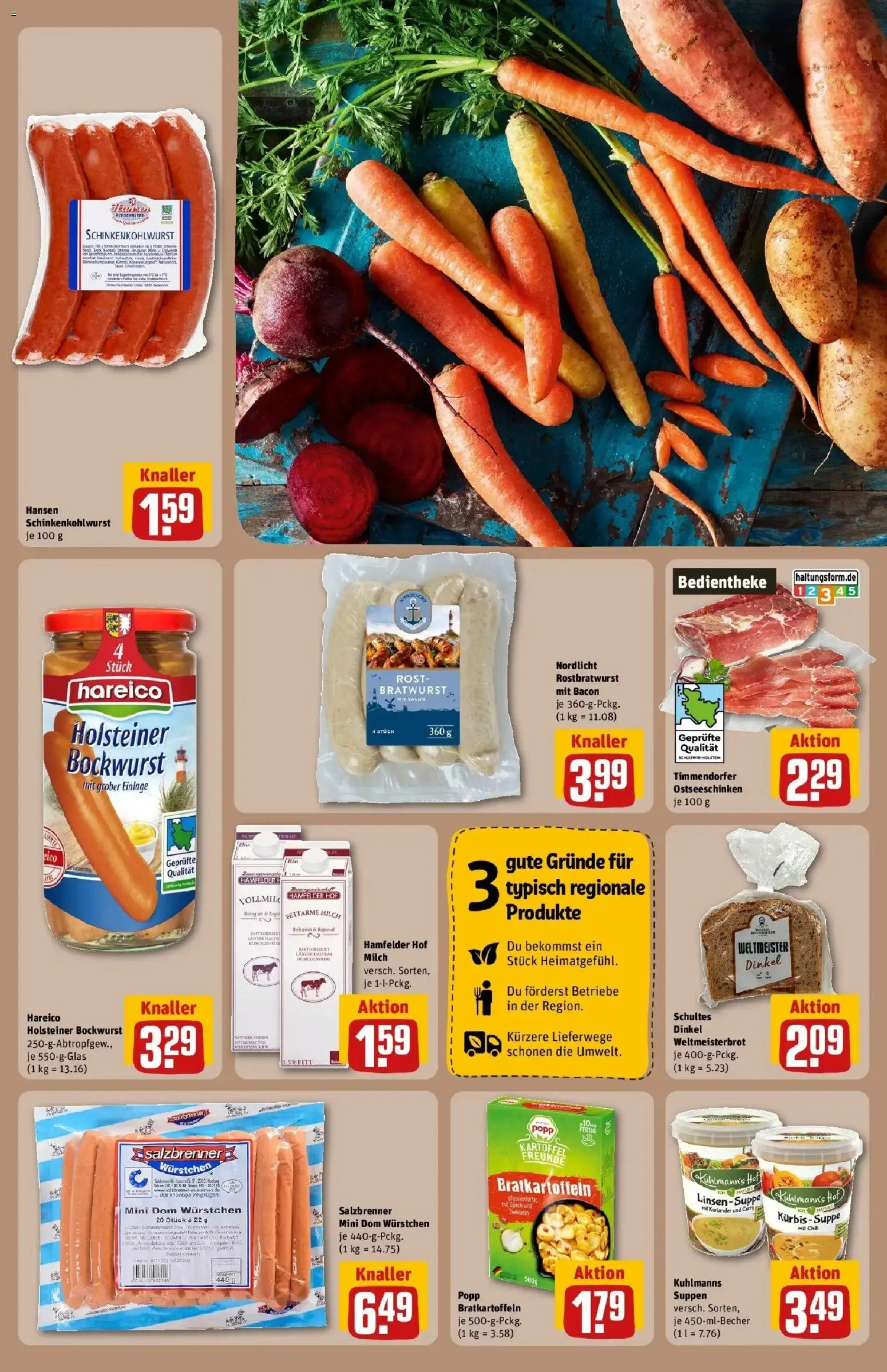 Vorschau von dem Prospekt des Geschäftes Rewe, gültig ab dem 26.10.2026
