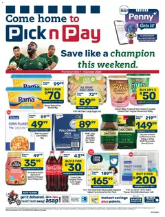 Preview of Pick n Pay flyer valid from 01/10/2026