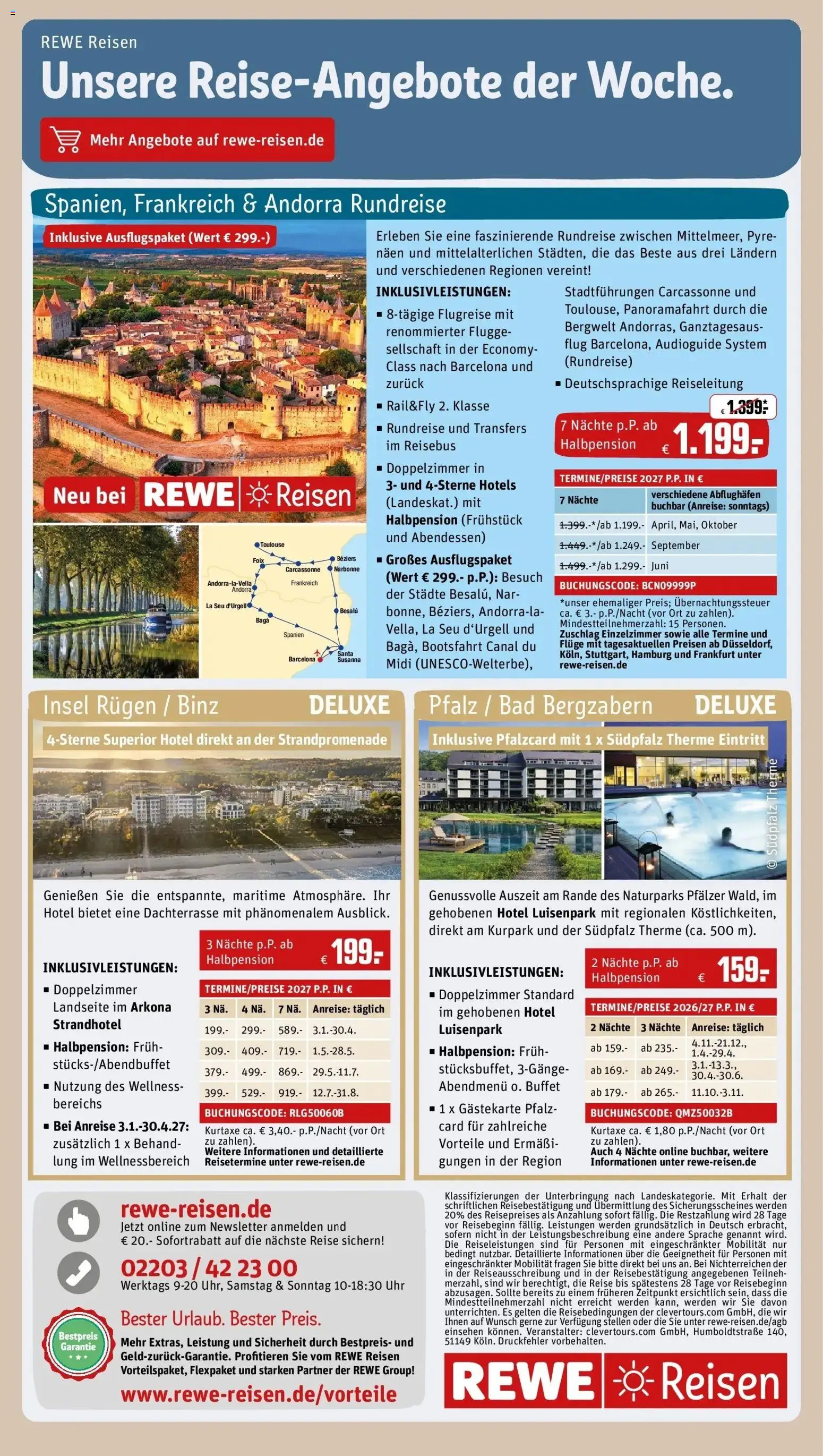 Vorschau von dem Prospekt des Geschäftes Rewe, gültig ab dem 05.10.2026