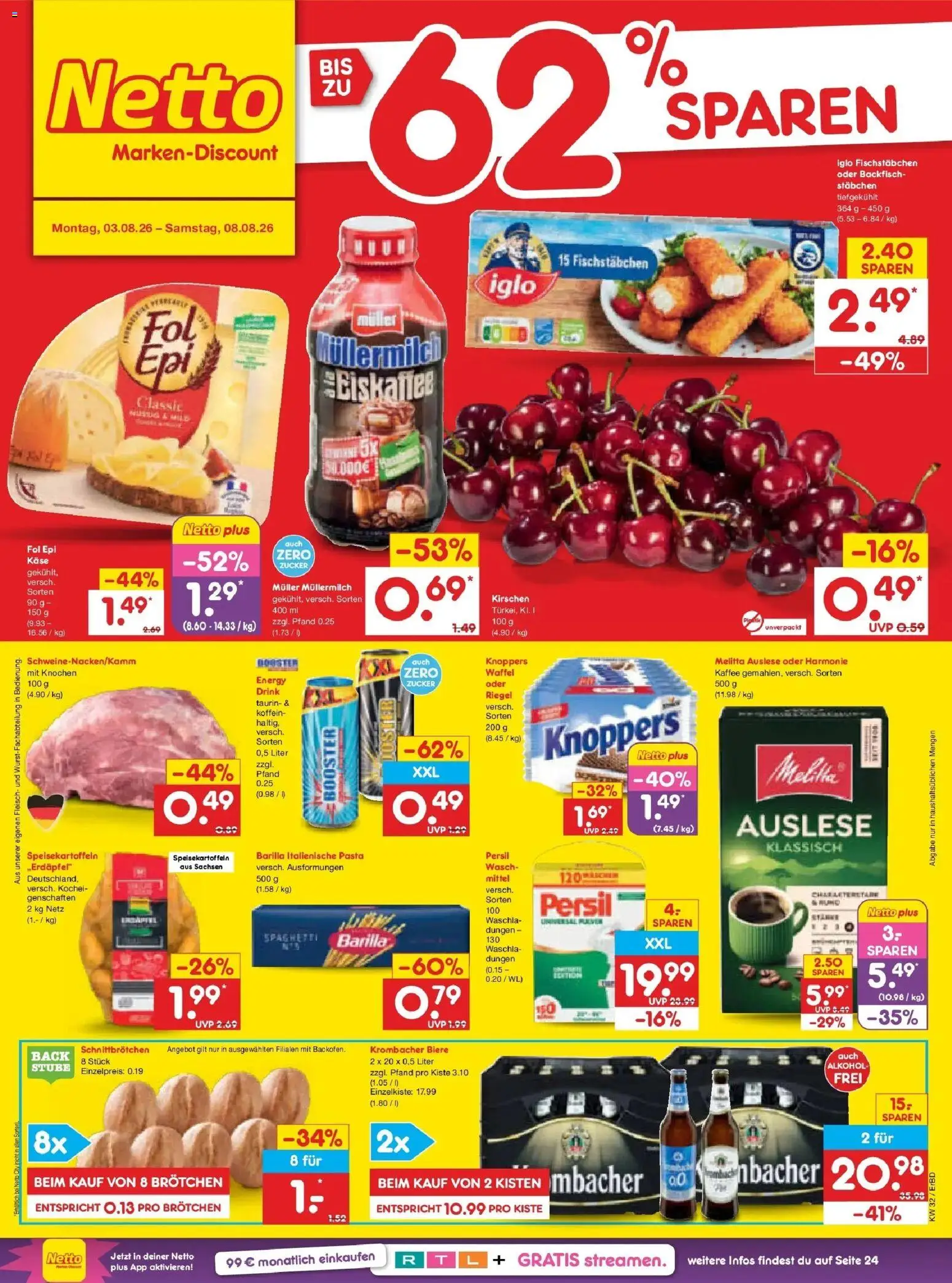 Vorschau von dem Prospekt des Geschäftes Netto Marken-Discount, gültig ab dem 03.08.2026