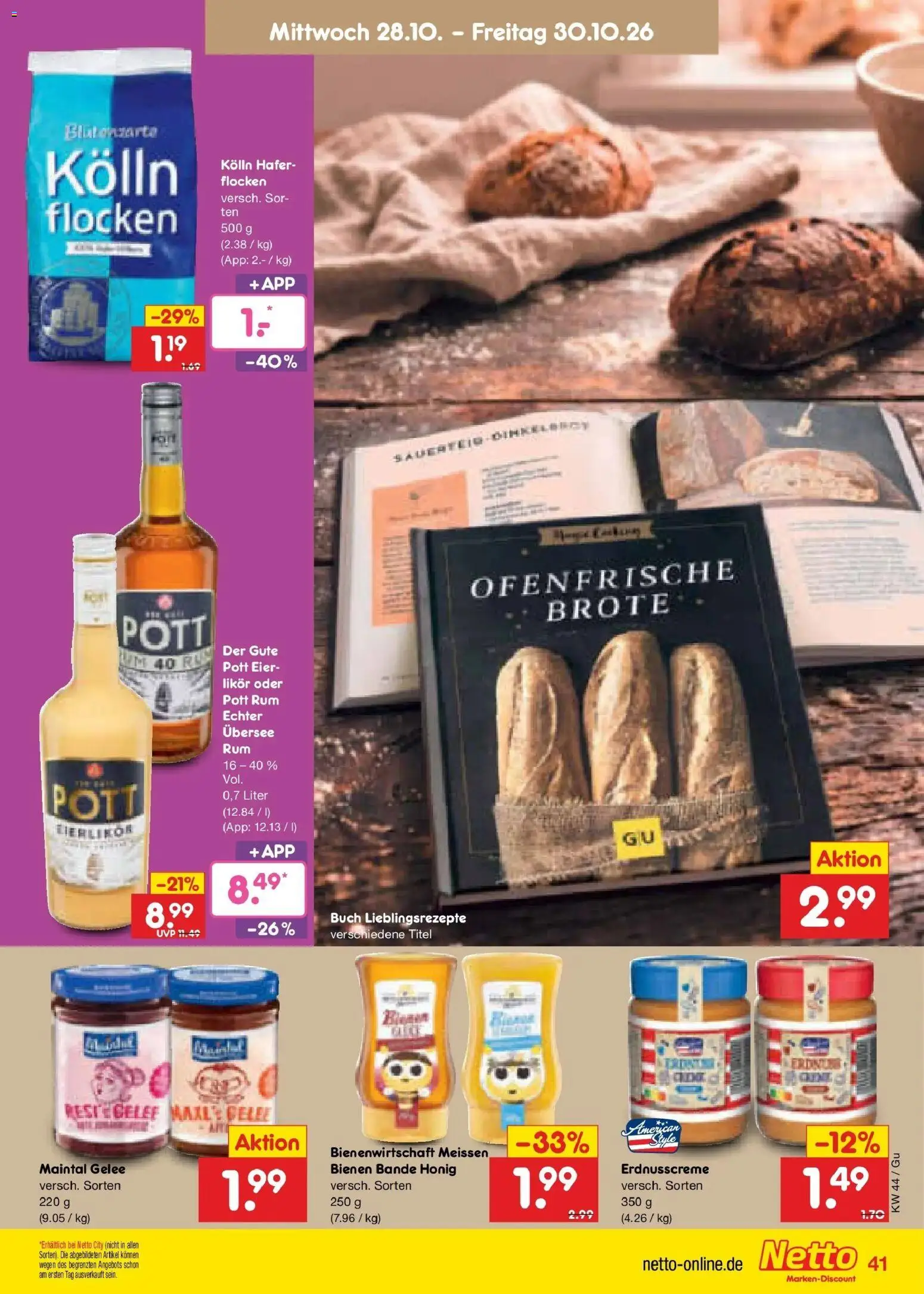 Vorschau von dem Prospekt des Geschäftes Netto Marken-Discount, gültig ab dem 26.10.2026