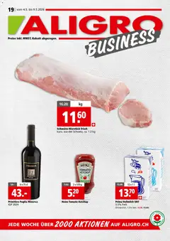 Vorschau des Merkblatts Aligro aktionen Business Schlieren, Gossau SG, Frauenfeld, Rapperswil-Jona, Sargans, Bern vom Shop Aligro gültig von 04.05.2026 bis 09.05.2026