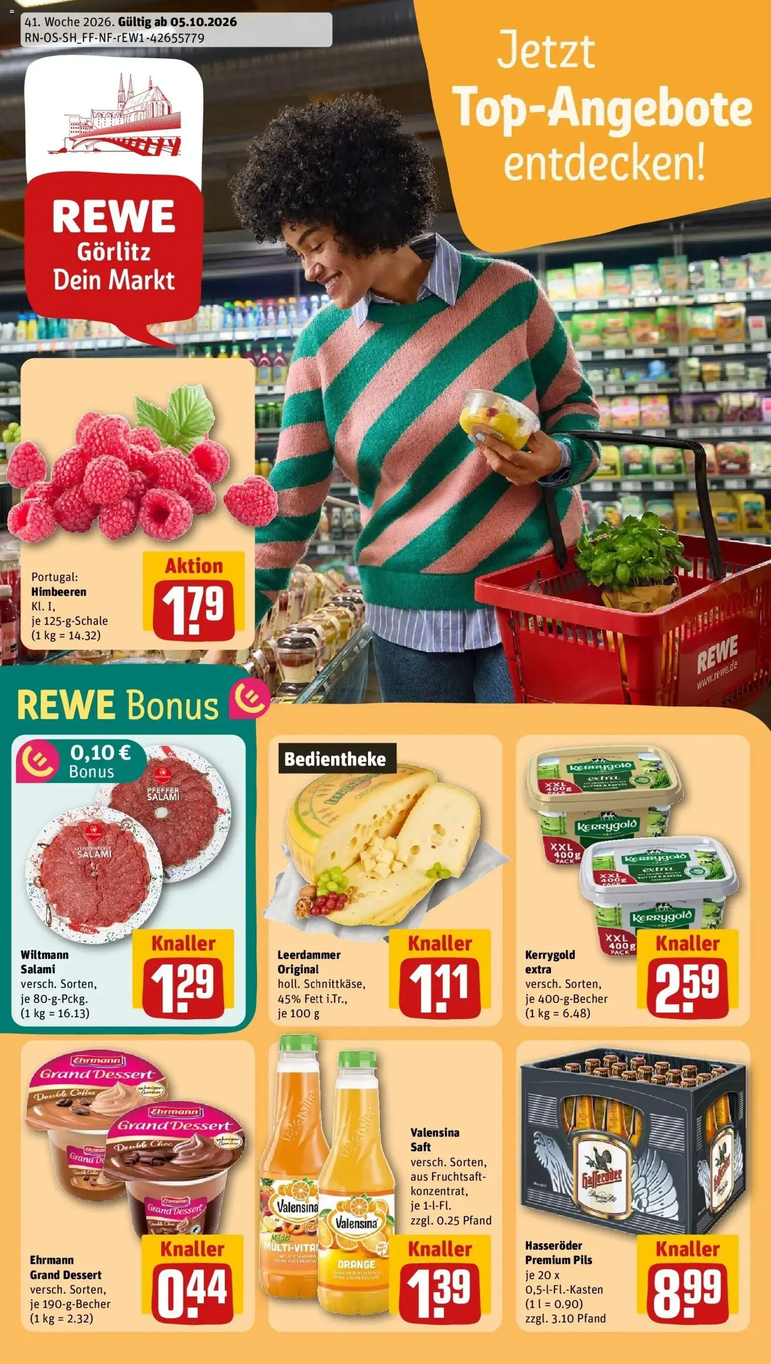 Vorschau von dem Prospekt des Geschäftes Rewe, gültig ab dem 05.10.2026