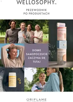 Pogląd gazetki "Przewodnik po produktach Wellosophy" ze sklepu Oriflame ważnej od 15.11.2023