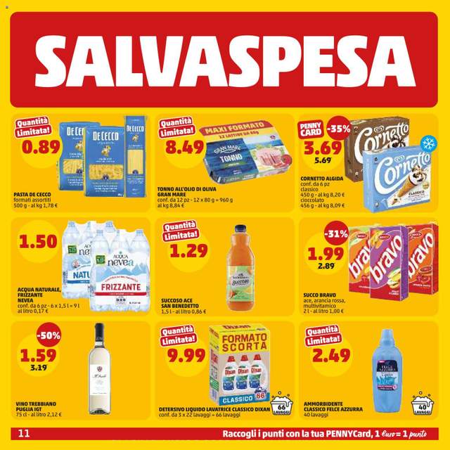 Nuovo volantino PENNY dal 27/08