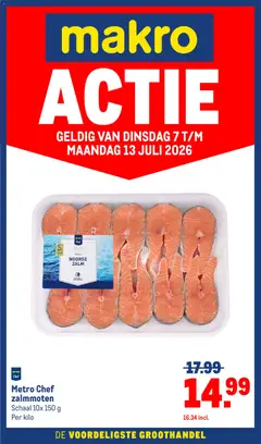 Voorbeeld van Makro folder - Versdeals van winkel Makro geldig vanaf 07-07-2026