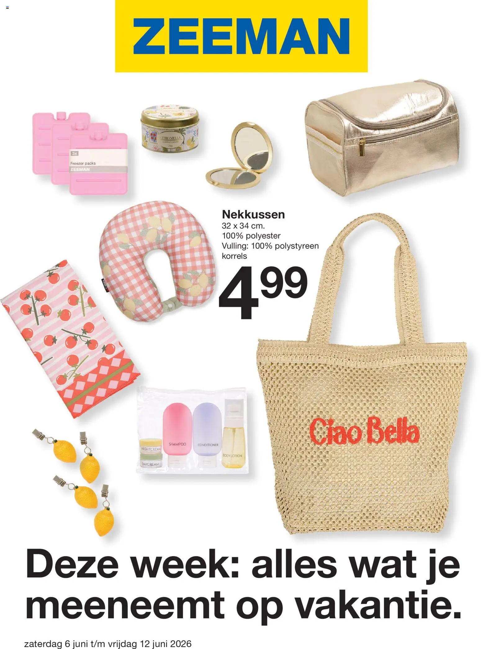 Voorbeeld van Zeeman folder van winkel Zeeman geldig vanaf 06-06-2026 - Shampoo, Conditioner