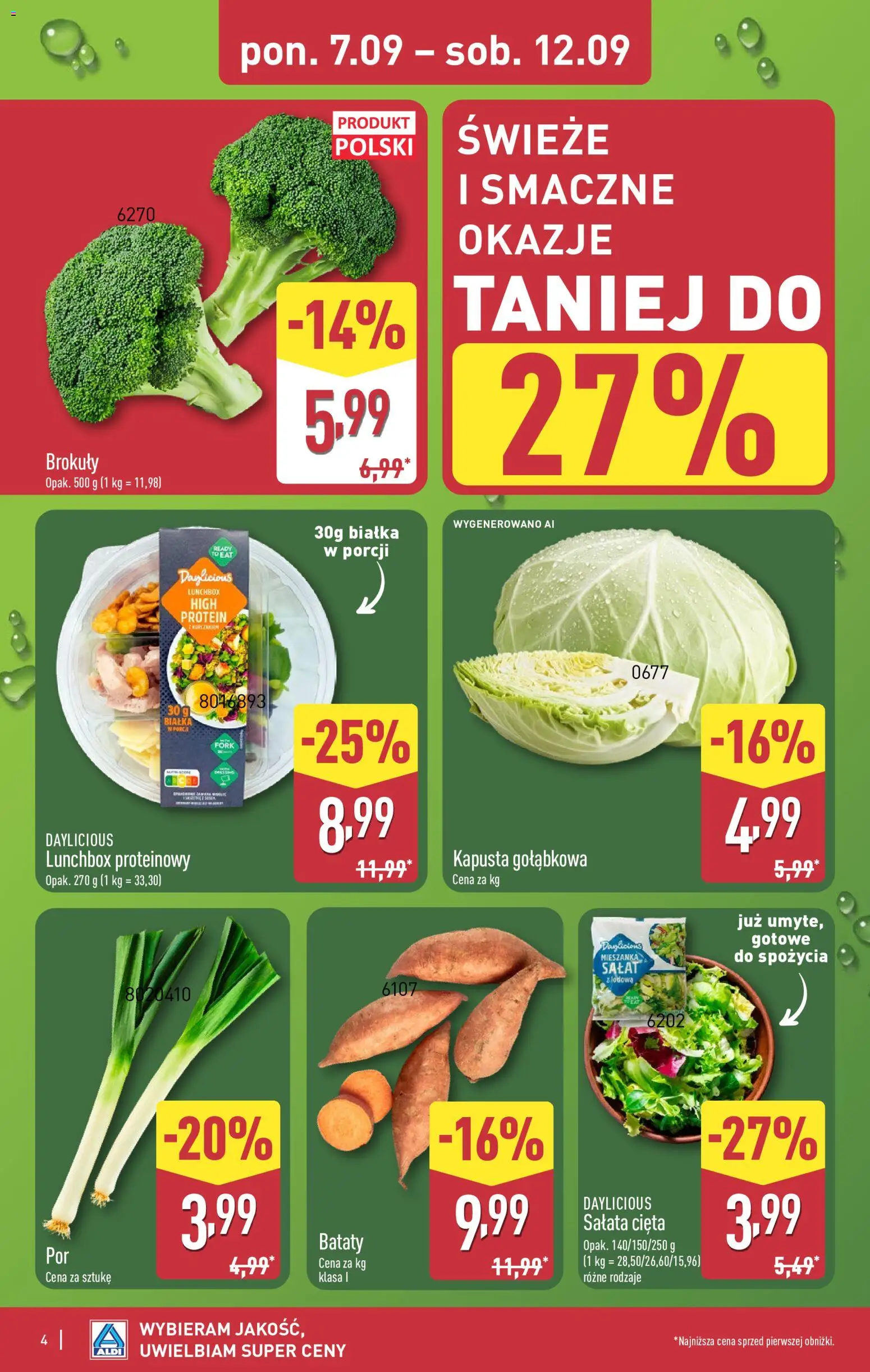 Pogląd gazetki "Aldi gazetka" ze sklepu Aldi ważnej od 07.09.2026