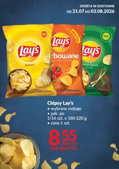 Pogląd gazetki "Makro gazetka - Lays" ze sklepu Makro ważnej od 21.07.2026