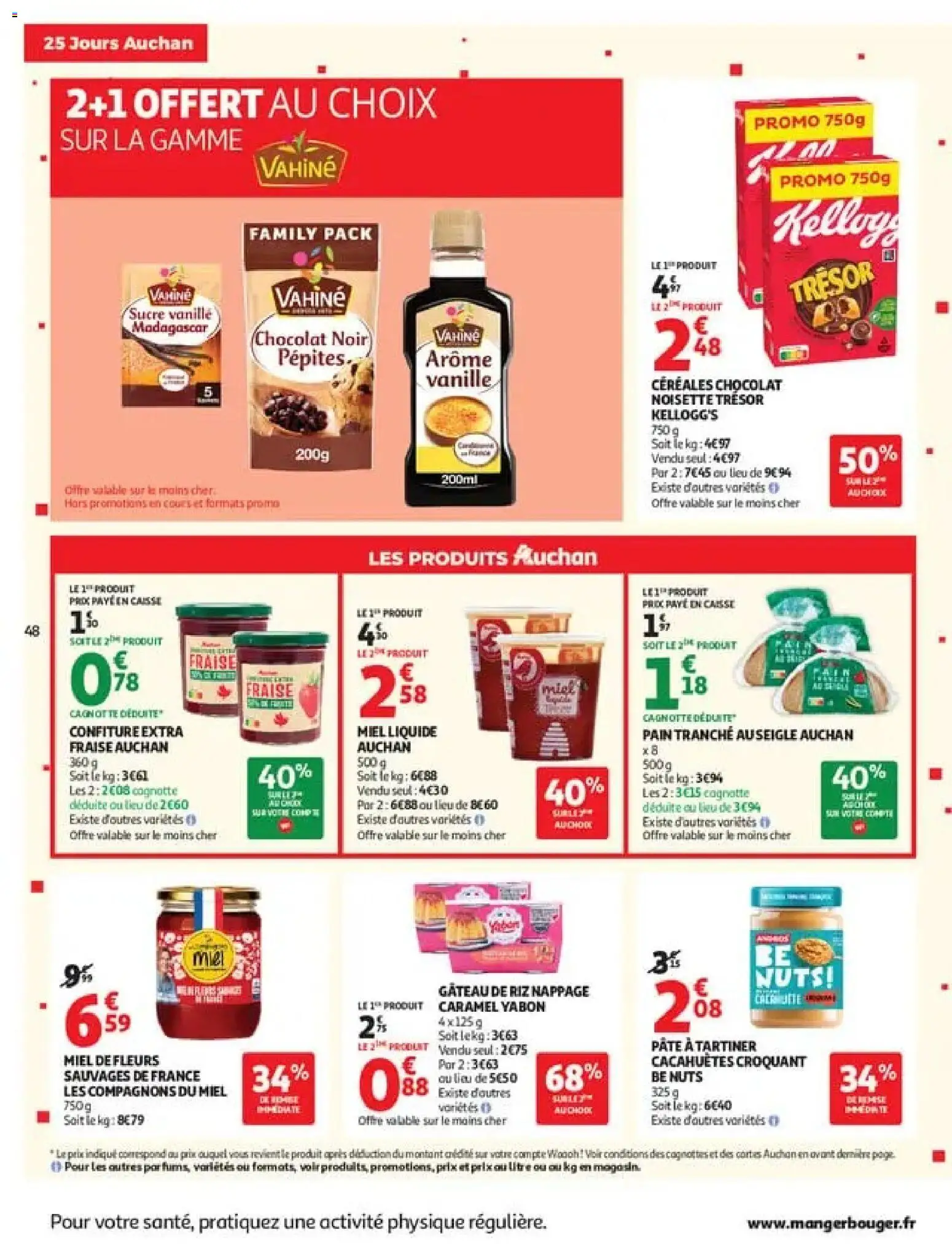 Prévisualisation de Auchan 25 jours 2 hypers du magasin Auchan formulaire valide 03/11/2026