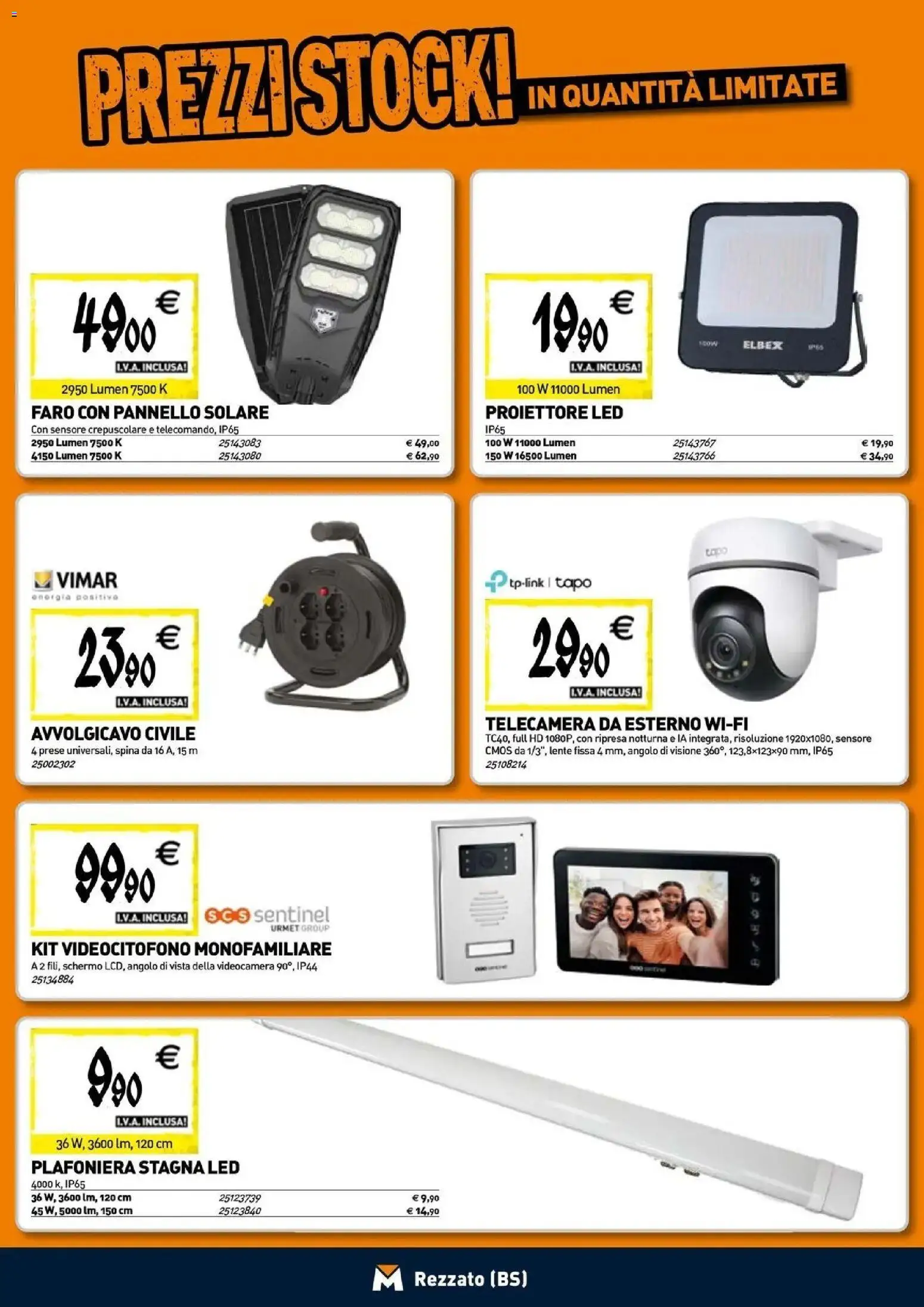 Anteprima dell'opuscolo TECNOMAT catalogo Rezzato dal negozio TECNOMAT valido da 29/10/2026