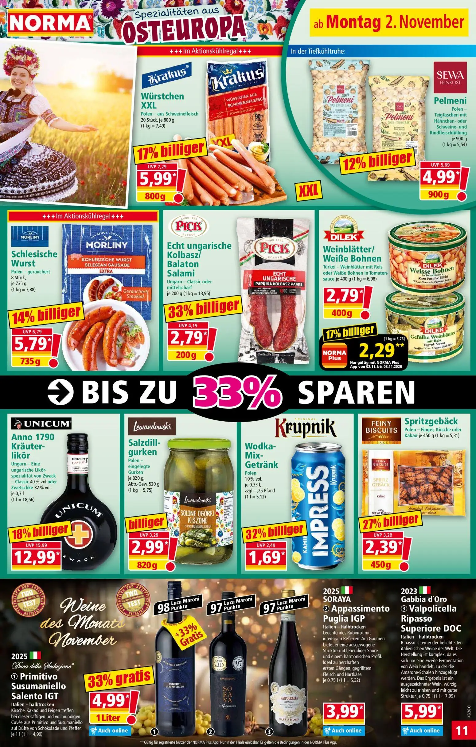 Vorschau von dem Prospekt des Geschäftes Norma, gültig ab dem 02.11.2026